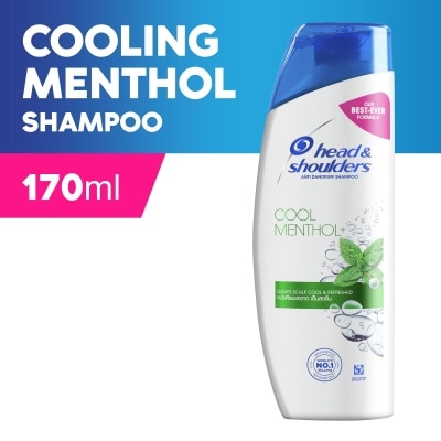 HEAD N SHOULDERS Cool Menthol Anti-Dandruff Scalp Care Hair Shampoo 170ml