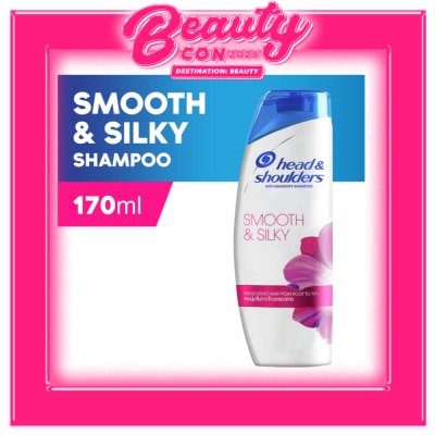 HEAD N SHOULDERS Smooth & Silky Anti-Dandruff Scalp Care Hair Shampoo 170mL