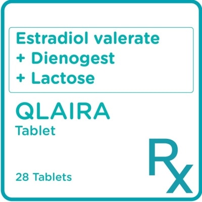 QLAIRA Estradiol valerate + Dienogest + Lactose 28 Tablets/box [PRESCRIPTION REQUIRED]