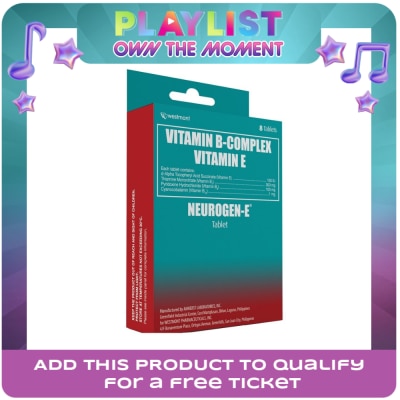 NEUROGEN - Neurogen E Vitamin B - Complex + Vitamin E 8 Tablets