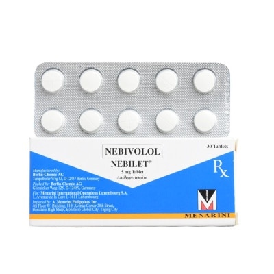 NEBILET Nebilet Nebivolol 5mg 1 Tablet [PRESCRIPTION REQUIRED]