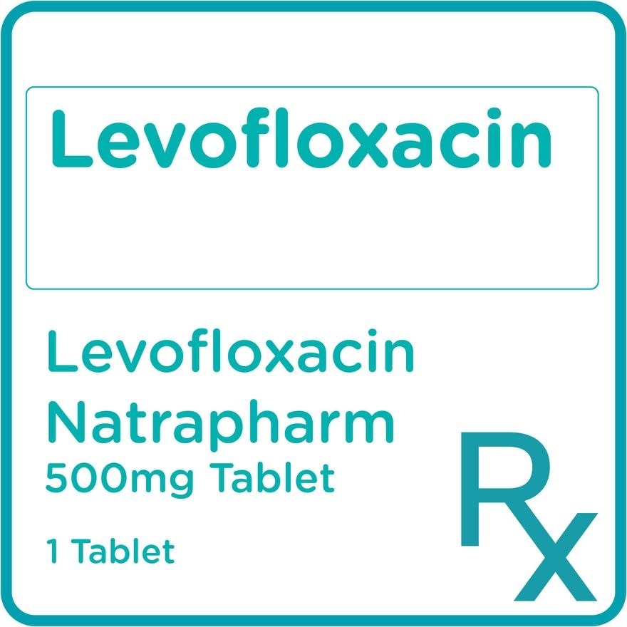 Levofloxacin 500mg 1 Tablet [PRESCRIPTION REQUIRED]