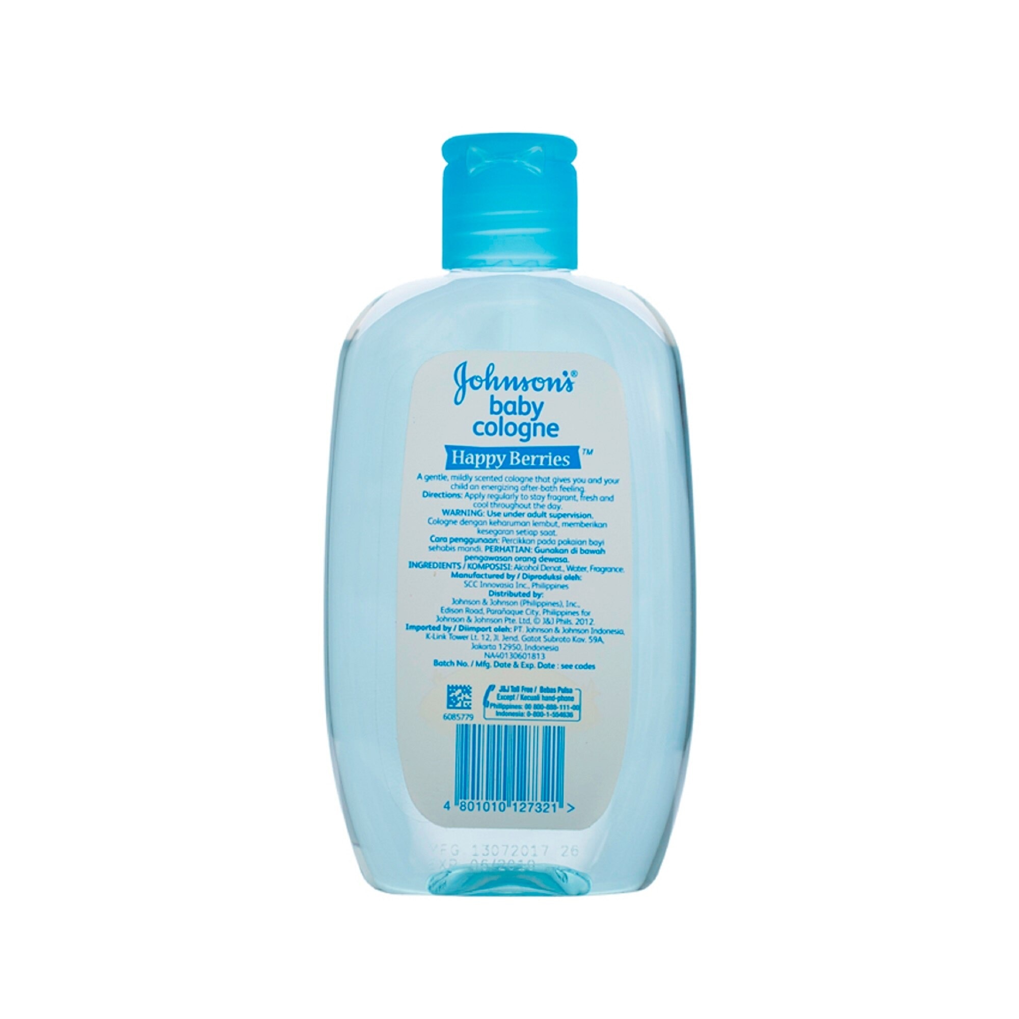 Johnson's Baby Cologne Happy Beries 125ml - Kids, Baby Essentials, Baby Care