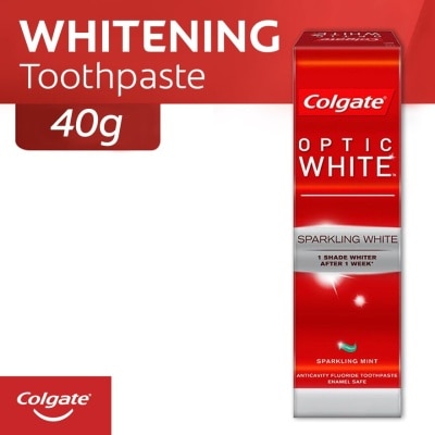 COLGATE Optic White Sparkling White Toothpaste 40g