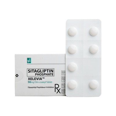 XELEVIA Xelevia Sitagliptin 50mg 1 Tablet [Prescription Required]