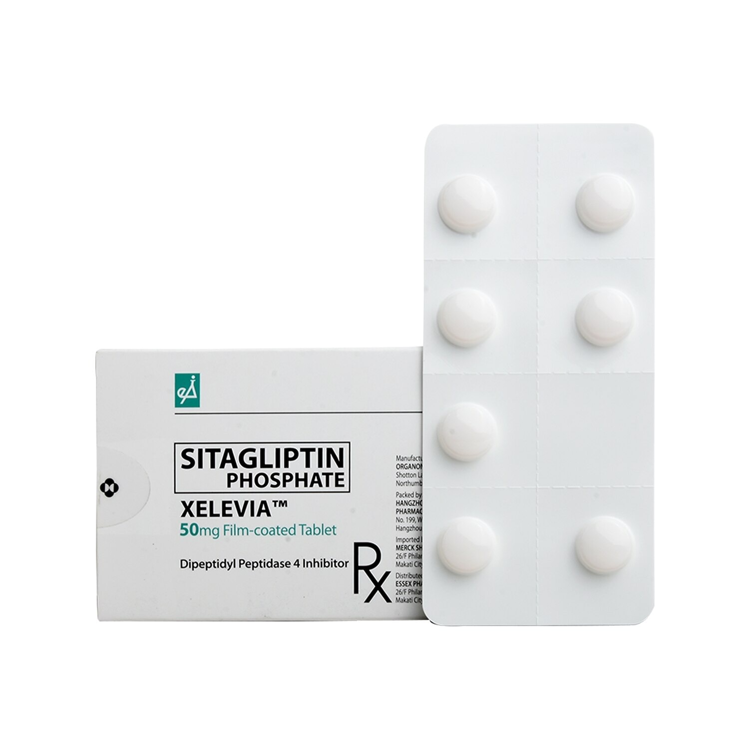 Xelevia Sitagliptin 50mg 1 Tablet [Prescription Required]