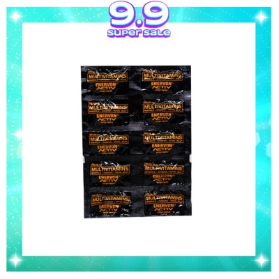 ENERVON ACTIV ENERVON ACTIV Multivitamins Minerals + Ginseng + Royal Jelly 1 Softgel Capsule