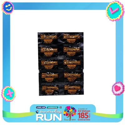 ENERVON ACTIV ENERVON ACTIV Multivitamins Minerals + Ginseng + Royal Jelly 1 Softgel Capsule