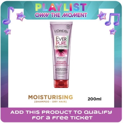 LOREAL - Everpure Moisture Shampoo 250mL [Sulfate-Free]