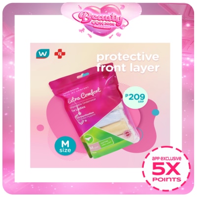 WATSONS - Disposable Underwear Pure Cotton Ladies Medium 5s