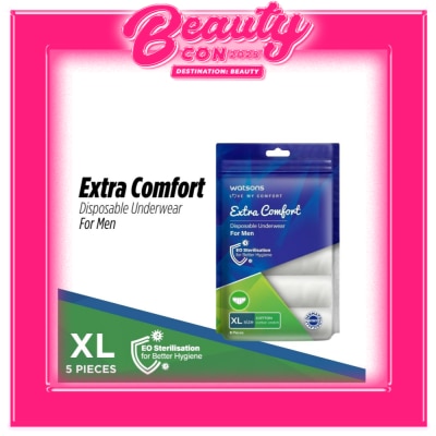 WATSONS Disposable Underwear Pure Cotton Men Extra Large 5s