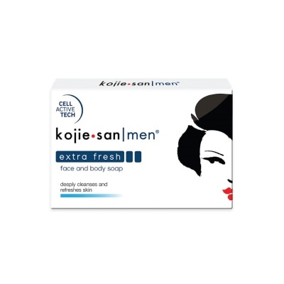 KOJIE SAN Men Extra Fresh Face And Body Soap 135G