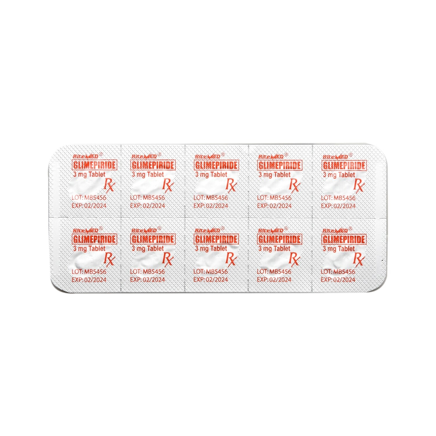 Glimepiride 3MG 1 Tablet [PRESCRIPTION REQUIRED]