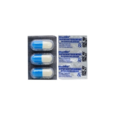 RITEMED Diphenhydramine 50mg 1 Capsule