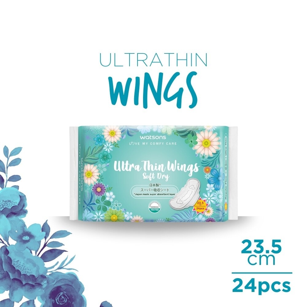 Love My Comfy Care Ultra Thin Wings Soft Dry 23.5cm 24 pieces