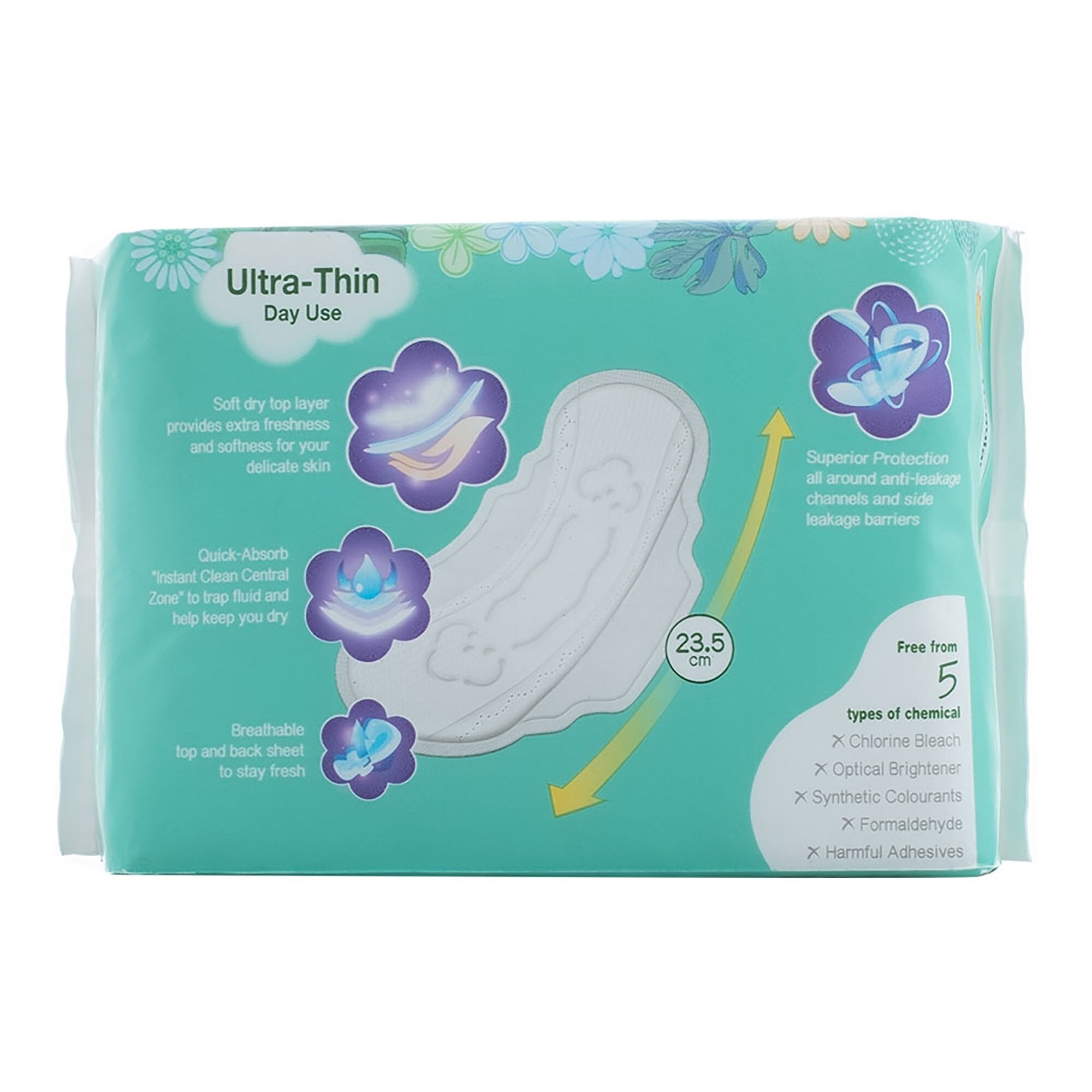 Love My Comfy Care Ultra Thin Wings Soft Dry 23.5cm 24 pieces