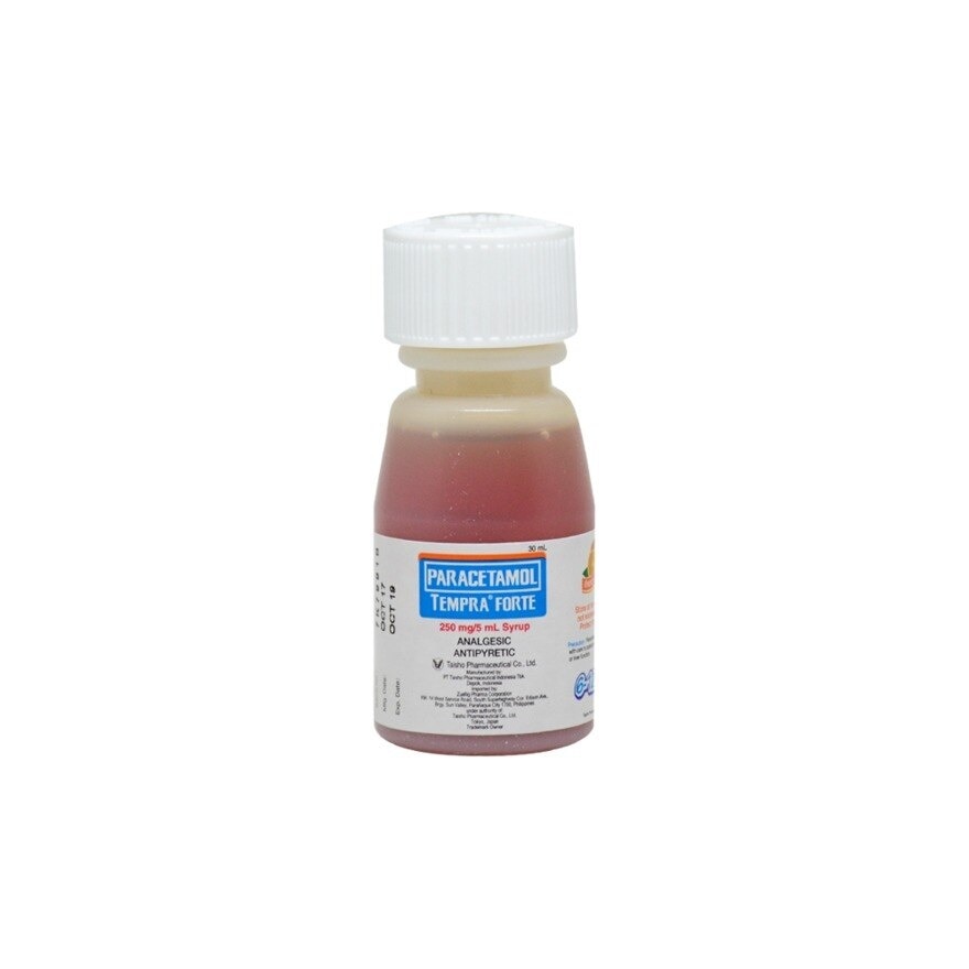 Tempra Forte Orange Syrup 250mg/30ml