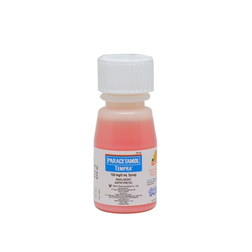 Tempra Orange Syrup 120mg 30ml