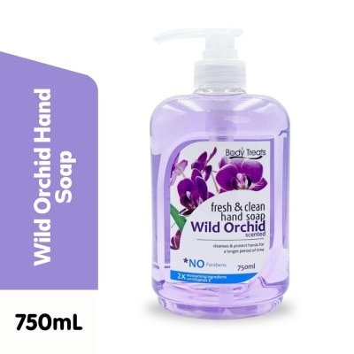 BODY TREATS Wild Orchid Hand Soap 750ml