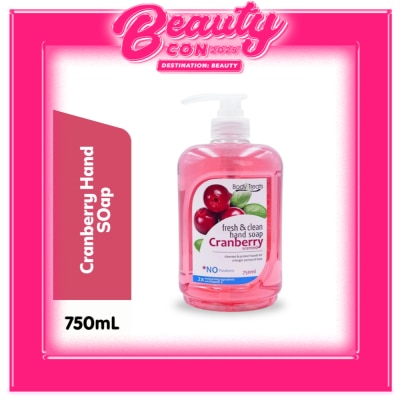 BODY TREATS Cranberry Hand Soap 750ml