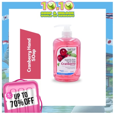 BODY TREATS Cranberry Hand Soap 750ml