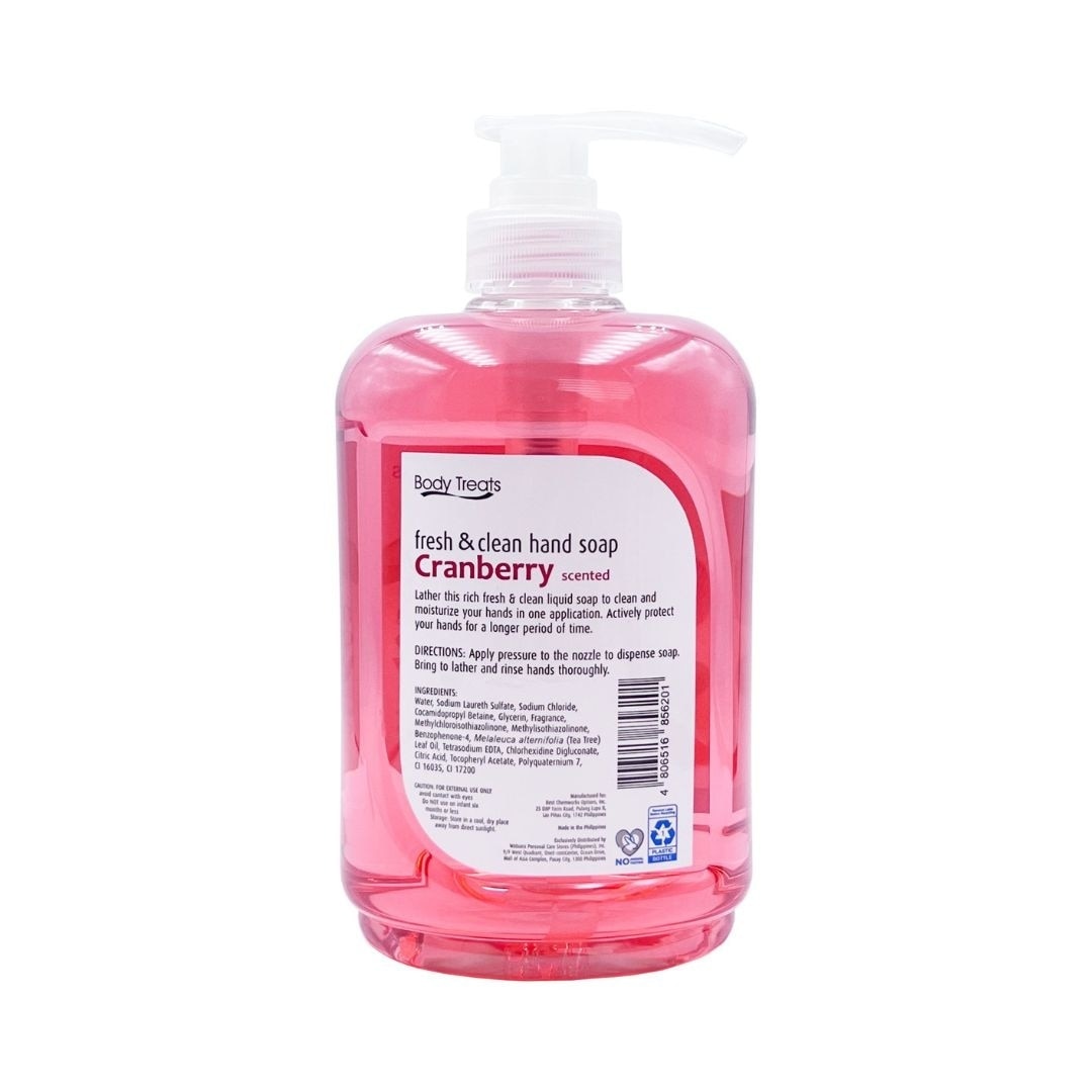 Cranberry Hand Soap 750ml