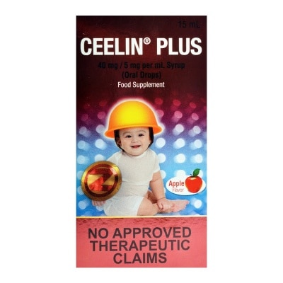 CEELIN Ascorbic Acid Zinc 40 mg/5 mg/mL Oral Drops 15 mL