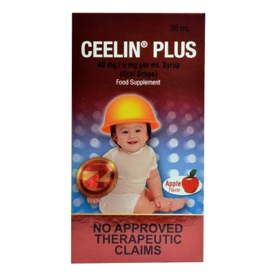 CEELIN Ascorbic Acid Zinc 40 mg/5 mg/mL Oral Drops 30 mL