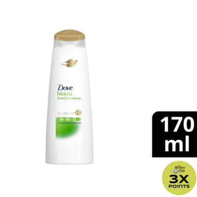 DOVE DOVE Biotin Hairfall Rescue Shampoo 170mL
