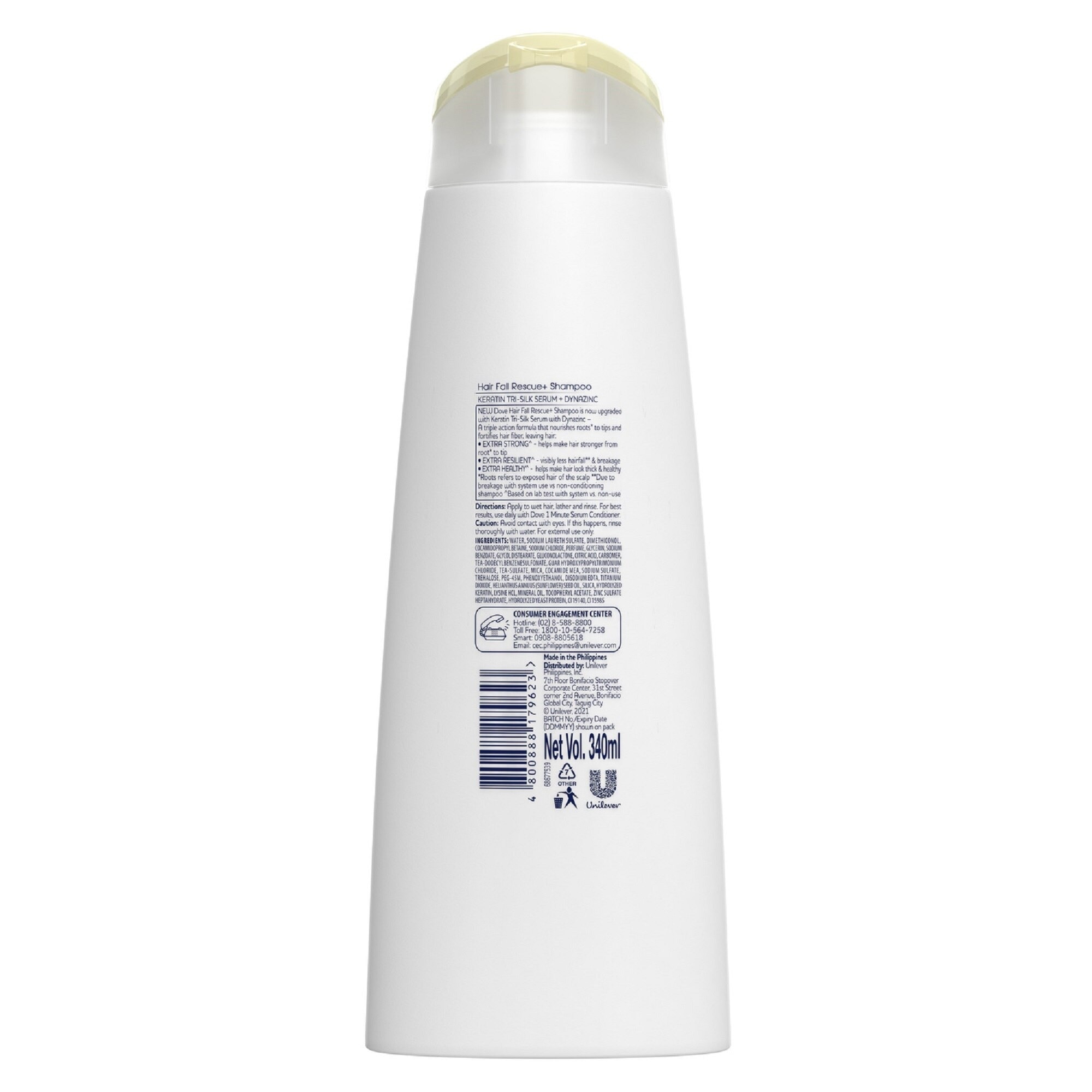 DOVE Biotin Hairfall Rescue Shampoo 340mL