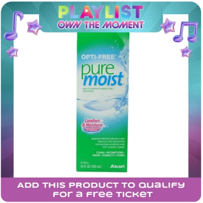 OPTI FREE - Pure Moisturiser Contact Lens Solution 300ml