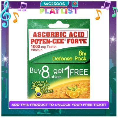 POTENCEE POTENCEE Forte 1000mg 8 + 1 Pack