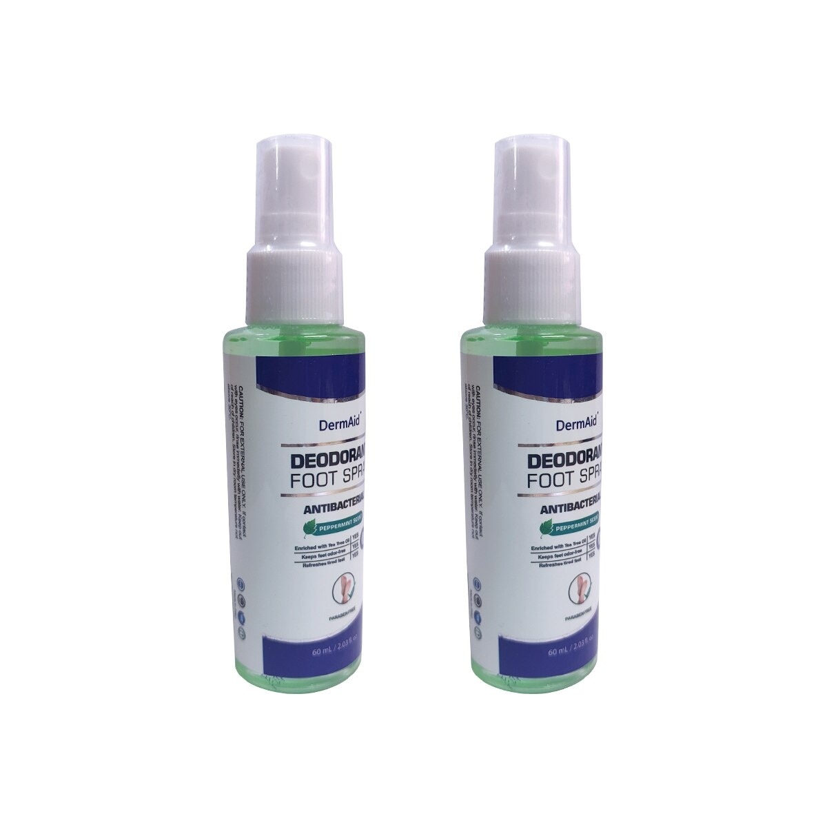 Peppermint Foot Deodorant Spray 60 mL