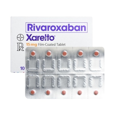 XARELTO Rivaroxaban 15mg 1 Tablet [PRESCRIPTION REQUIRED]