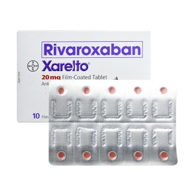 XARELTO Rivaroxaban 20mg 1 Tablet [PRESCRIPTION REQUIRED]