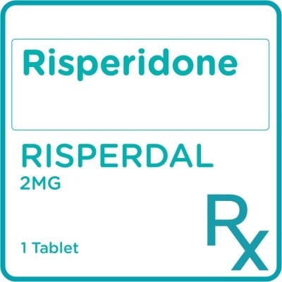 RISPERDAL Risperdal Risperidone 2mg 1 Tablet [Prescription Required]