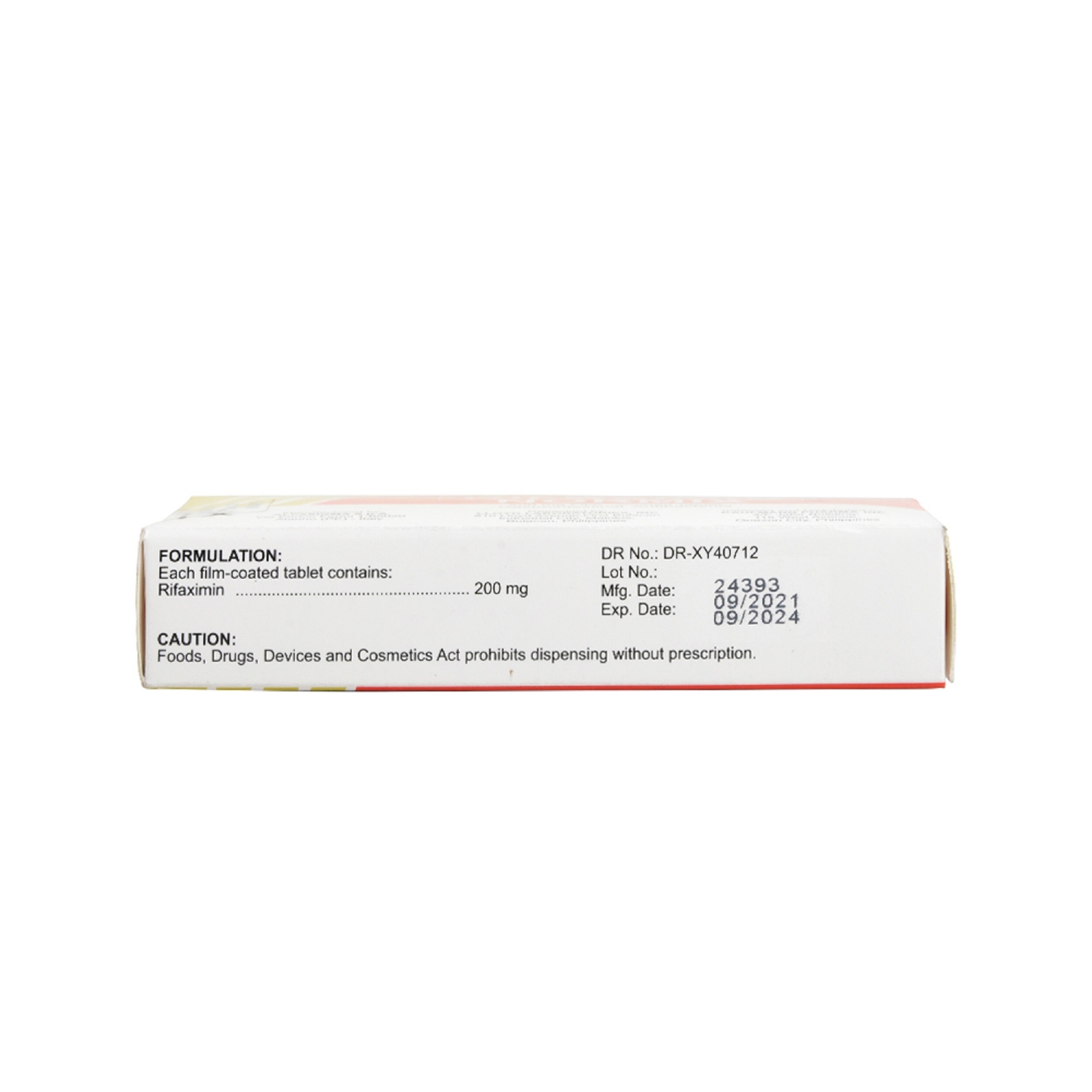 Rifaximin 200mg 1 Tablet [PRESCRIPTION REQUIRED]