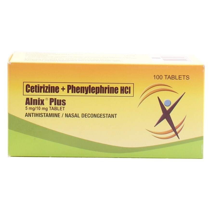 Cetirizine diHCl Phenylephrine HCl 5 mg/10 mg x1 Film-Coated Tablet