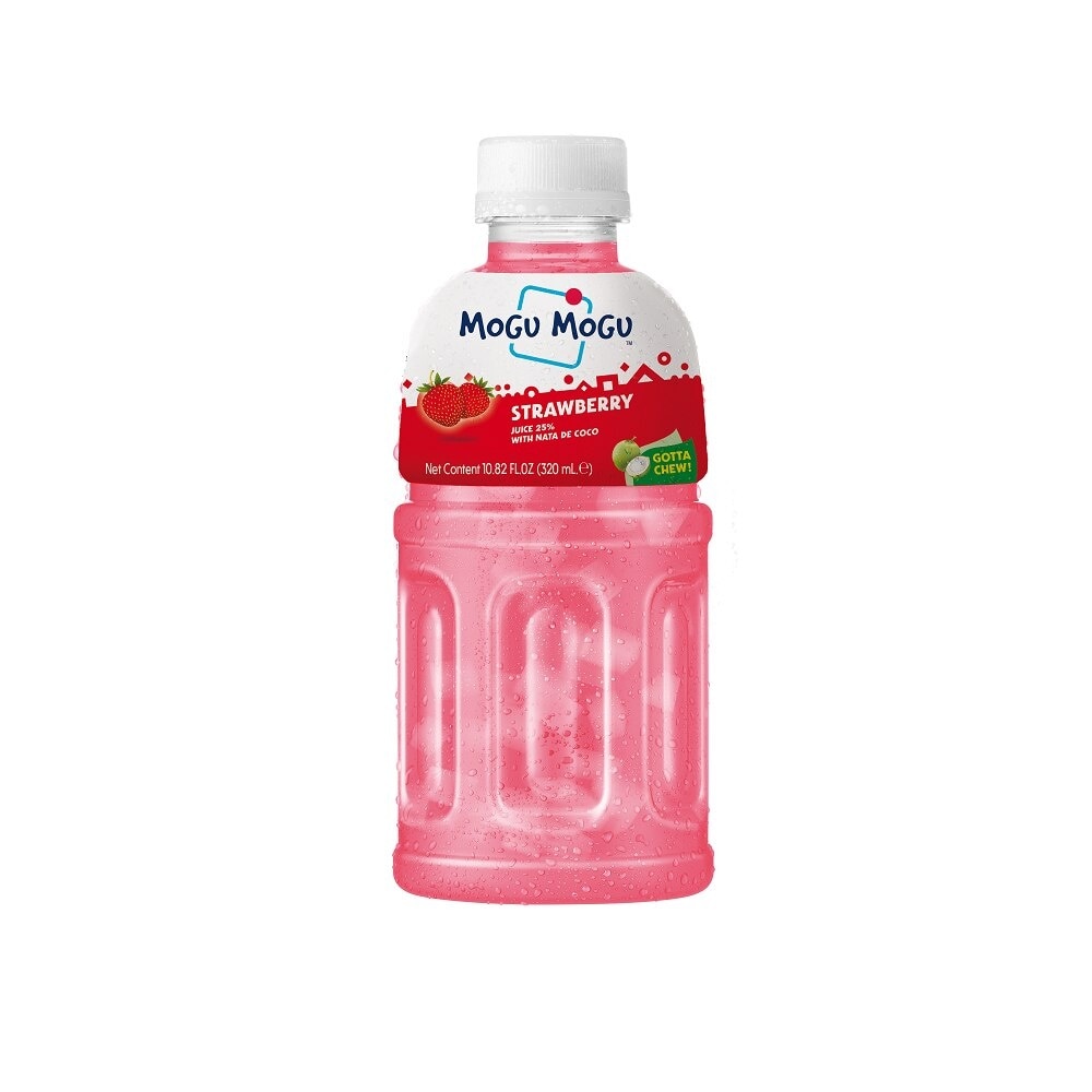 Strawberry Juice 25% With Nata De Coco