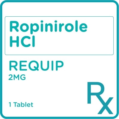 REQUIP - Ropinirole Hydrochloride 2mg 1 Tablet [PRESCRIPTION REQUIRED]