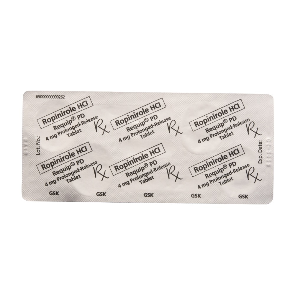 Ropinirole Hcl 4Mg 1 Tablet [PRESCRIPTION REQUIRED]