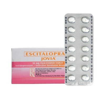 JOVIA Escitalopram Oxalate 10Mg 1 Film-Coated Tablet [PRESCRIPTION REQUIRED]