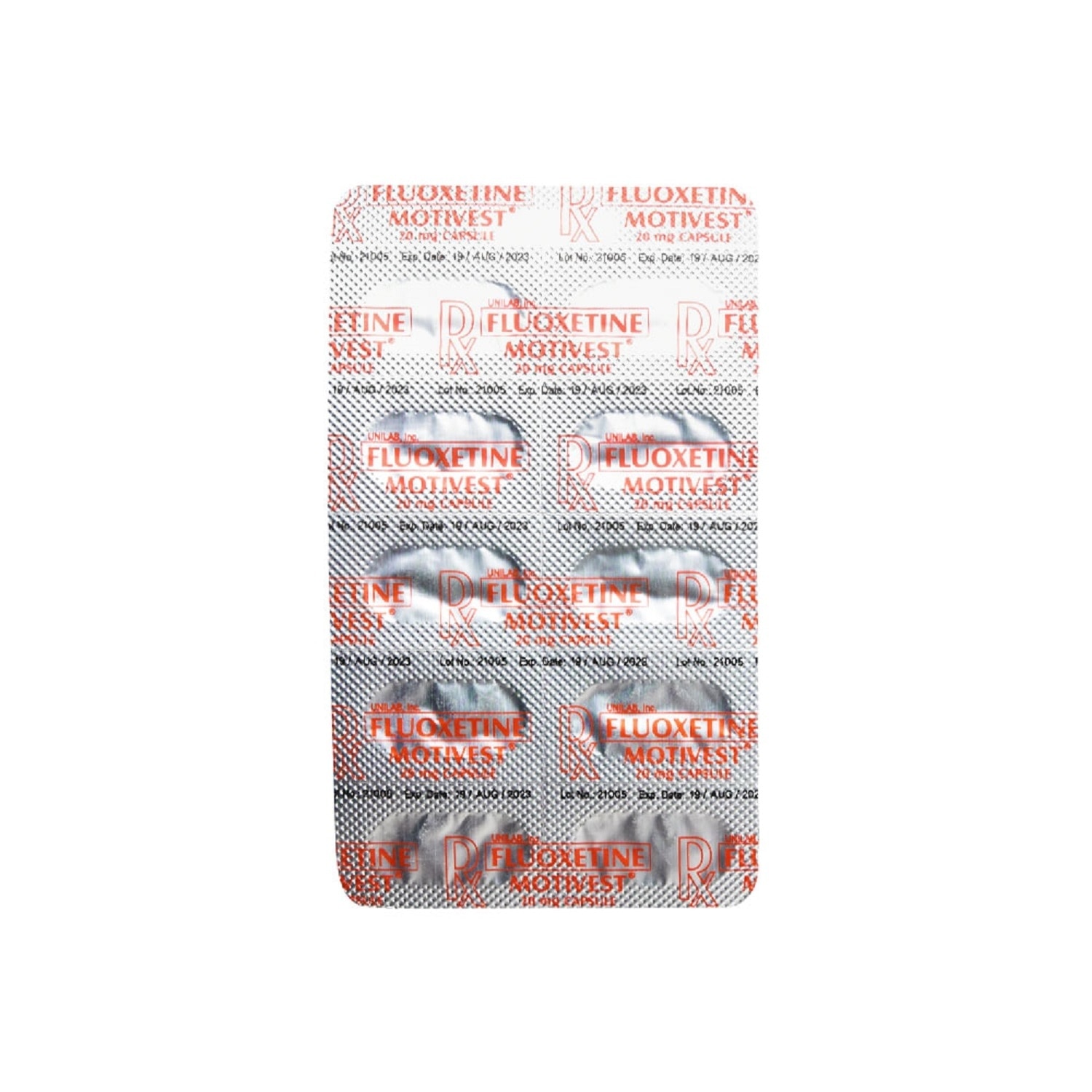 Fluoxetine 20mg 1 Capsule [PRESCRIPTION REQUIRED]