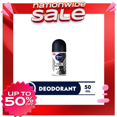 NIVEA Men Deodorant Black & White Original Anti-Perspirant Roll-on 50ml