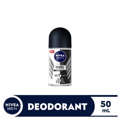 NIVEA Men Deodorant Black & White Original Anti-Perspirant Roll-on 50ml