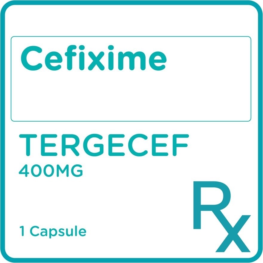 Cefixime 400mg 1 Capsule [PRESCRIPTION REQUIRED]