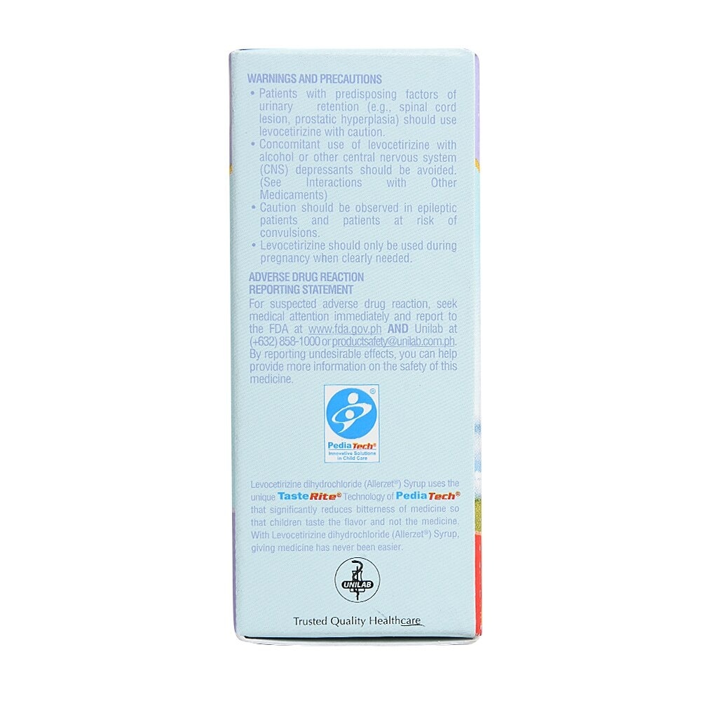 Levoceterizine Dihydrochloride 2.5mg/5ml 30ml [PRESCRIPTION REQUIRED]