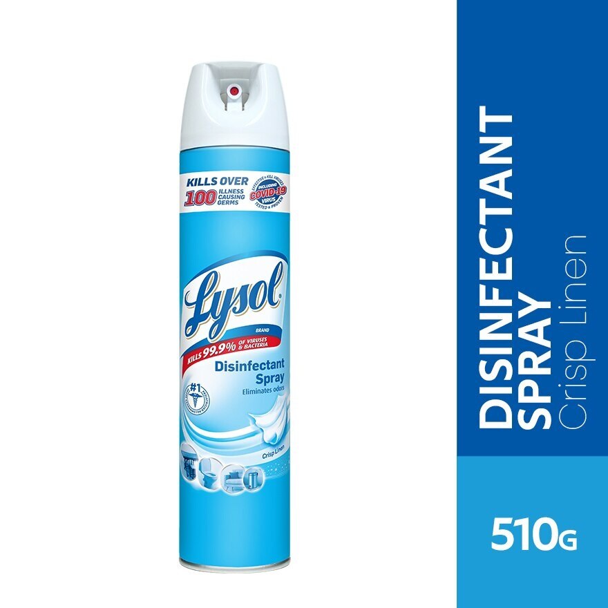 LYSOL Disinfectant Spray Crisp Linen 510G Watsons Philippines