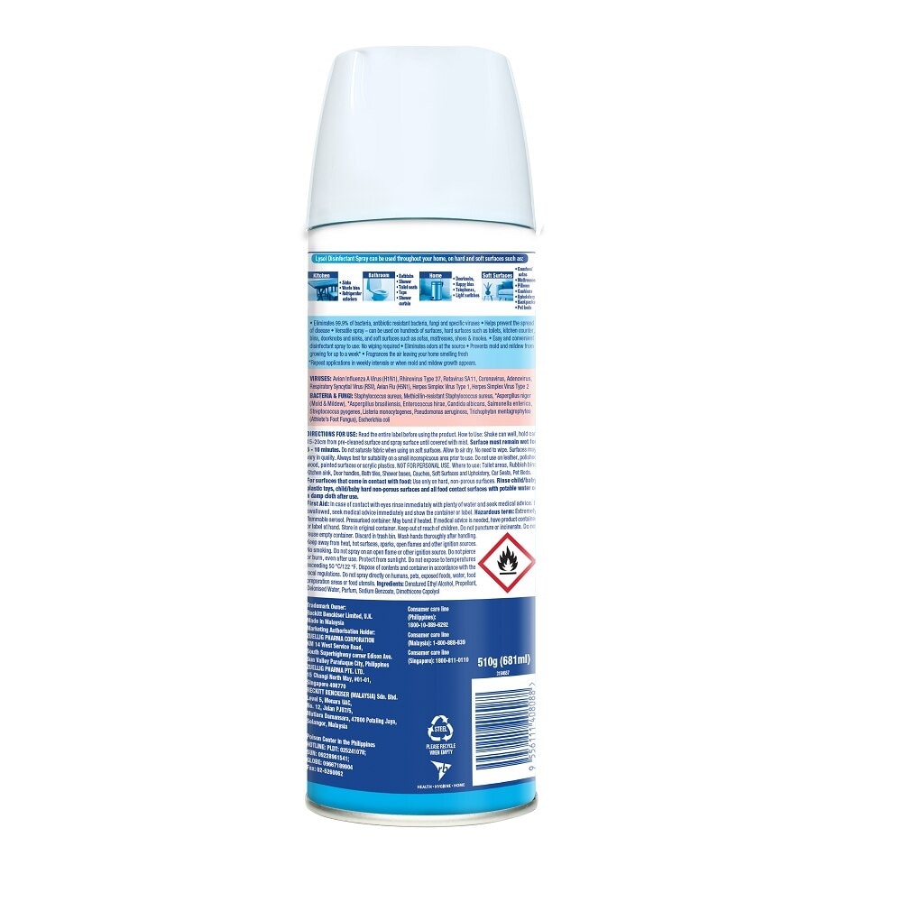 Disinfectant Spray Crisp Linen 510G