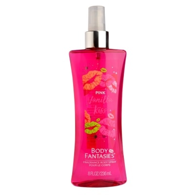 BODY FANTASIES Pink Vanilla Kiss Fantasy Body Spray 236ml